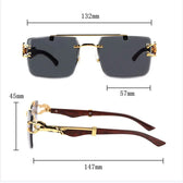 Lunettes de soleil de luxe pour hommes